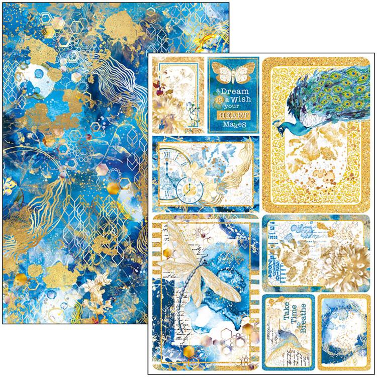 Ciao Bella A4 Creative Pad Indigo CBCL061