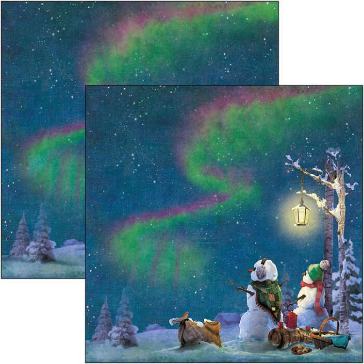 Ciao Bella 12x12 Paper Pad Northern Lights #CBPM038