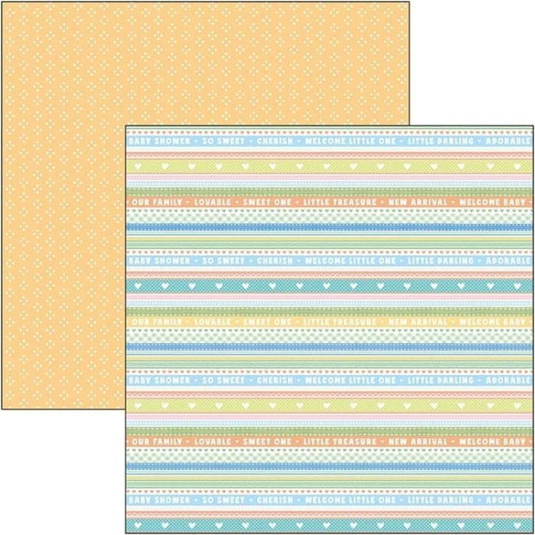 Ciao Bella 12x12 Paper Pad My First Year #CBPM042A