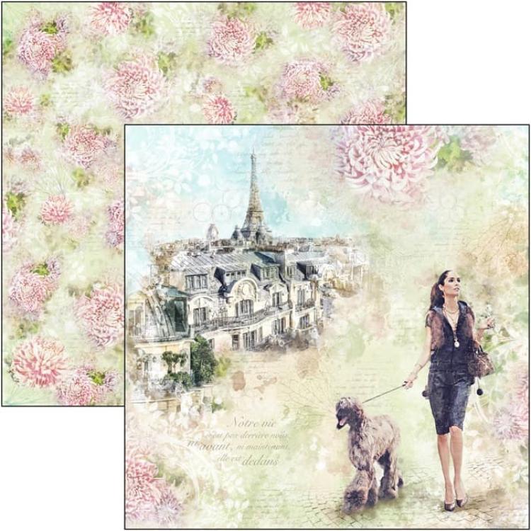 Ciao Bella 12x12 Paper Pad Notre Vie #CBPM045