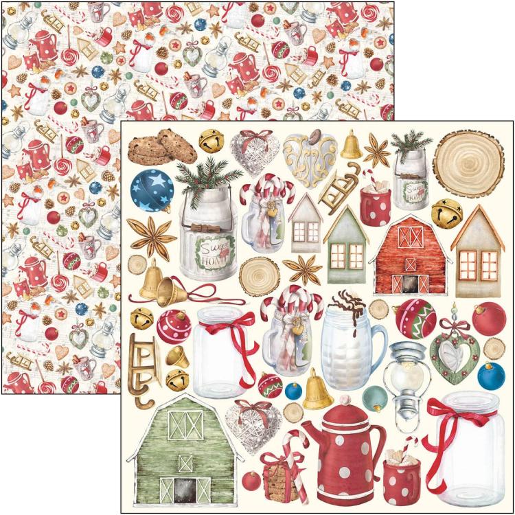 Ciao Bella 12x12 Paper Pad Christmas Vibes CBPM057