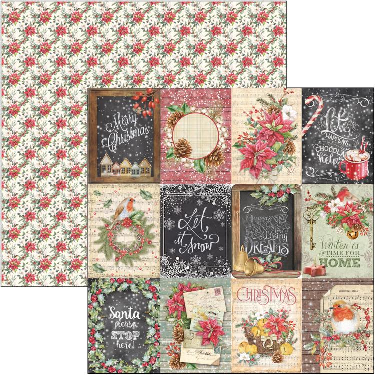 Ciao Bella 12x12 Paper Pad Christmas Vibes CBPM057