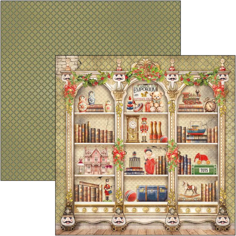 CBPM080 Ciao Bella The Nutcracker 12x12 Inch Paper Pad