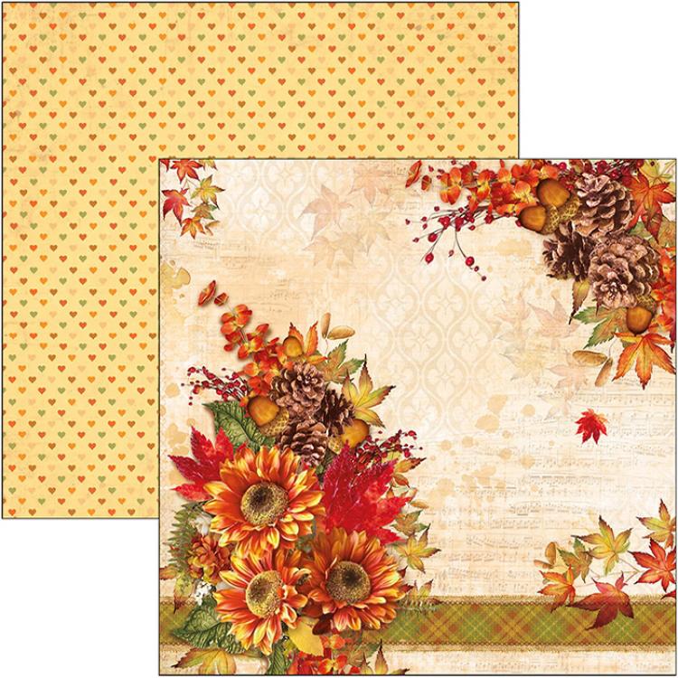 Ciao Bella 6x6 Paper Pad Sound of Autumn #CBQ023