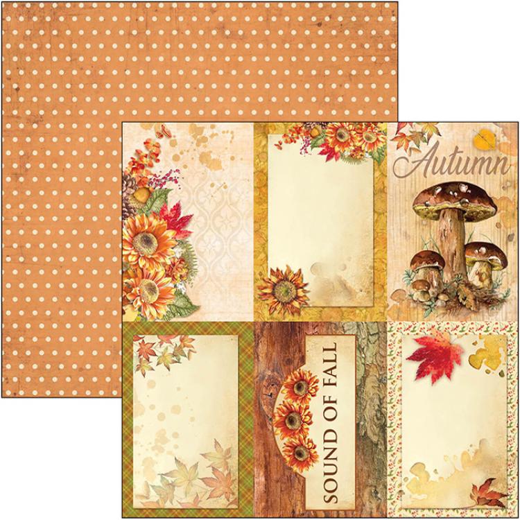 Ciao Bella 6x6 Paper Pad Sound of Autumn #CBQ023