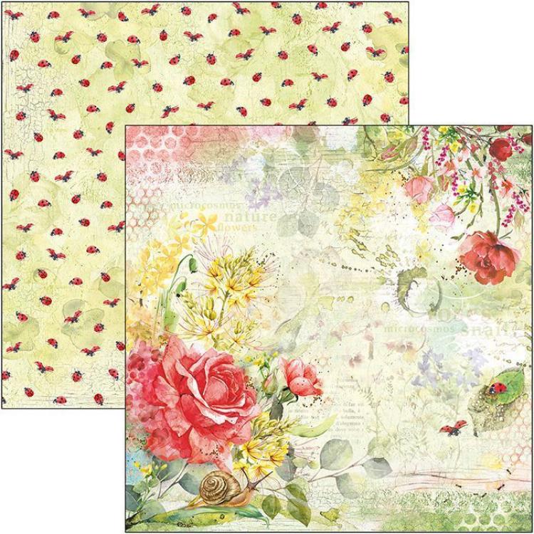 Ciao Bella 12x12 Paper Sheet Roses #CBSS121