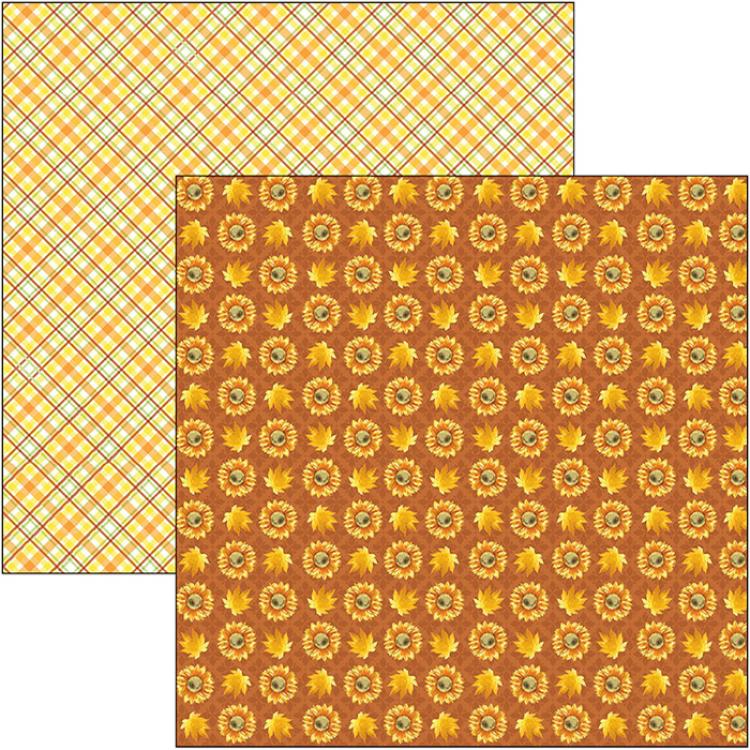 Ciao Bella 12x12 Patterns Pad The Sound of Autumn #CBT023