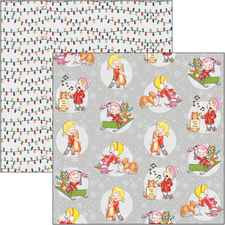 Ciao Bella 12x12 Patterns Pad Zig & Ziggy #CBT025_eingestellt