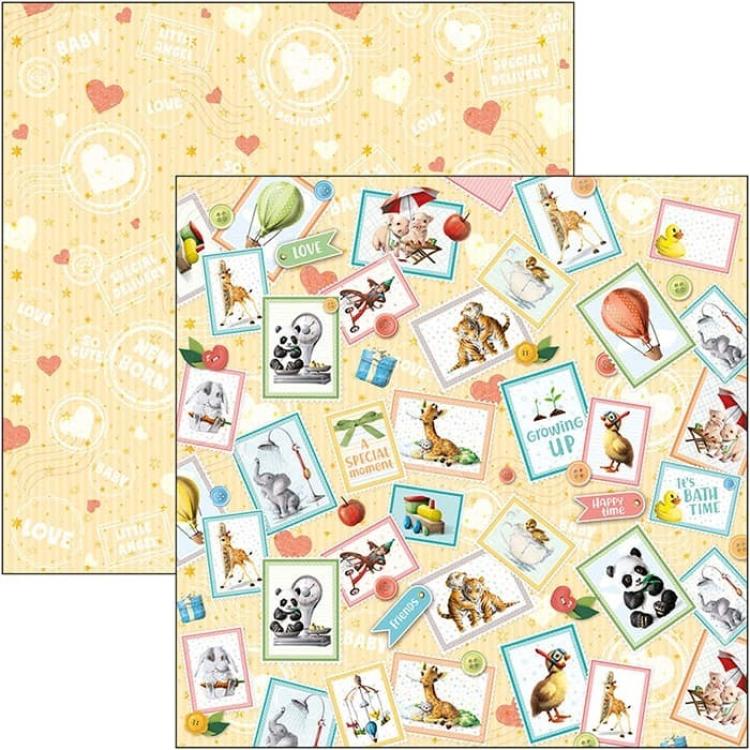 Ciao Bella 12x12 Patterns Pad My First Year #CBT042