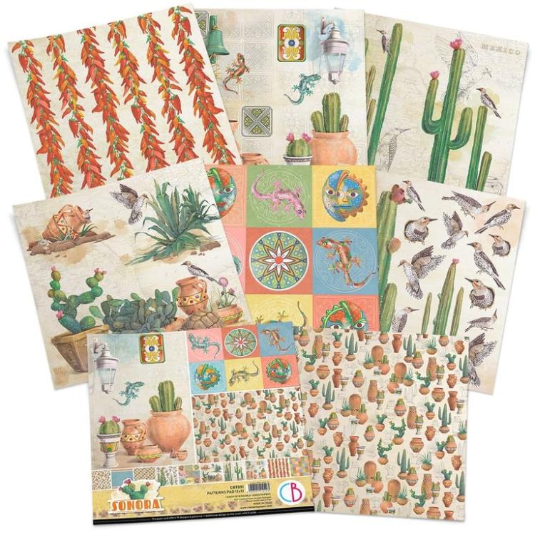 Ciao Bellla 12x12 Patterns Pad Sonora CBT051