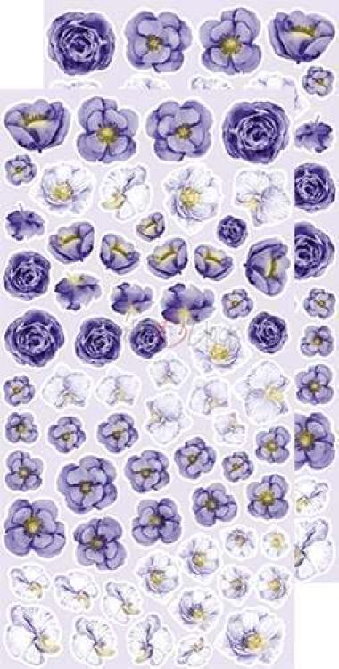 Craft O Clock Basic Flowers Set 7 Lavender