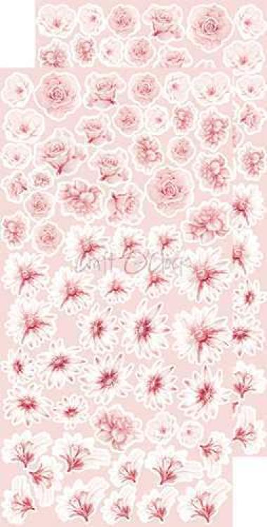 Craft O Clock Basic Flowers Set 8 Pink