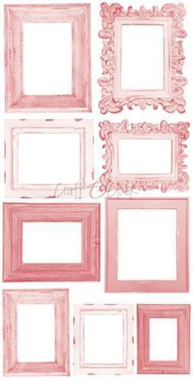 Craft O Clock Basic Flowers Set 8 Pink