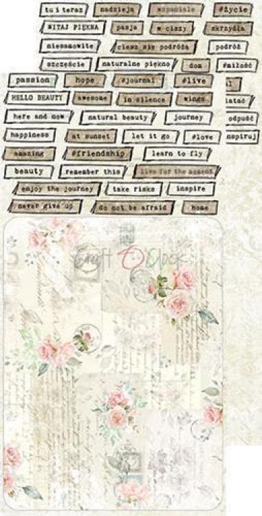 Craft O Clock Scrapbooking Kit Hello Beauty