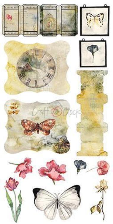 Craft O Clock Scrapbooking Kit Summer Charm