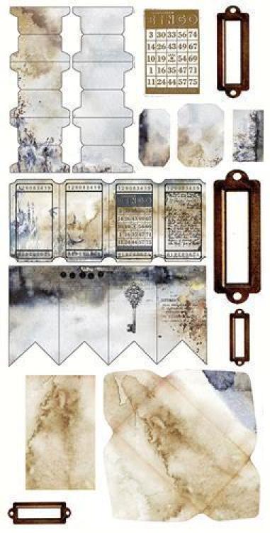 Craft O Clock Mixed Media Kit Beauty Restless