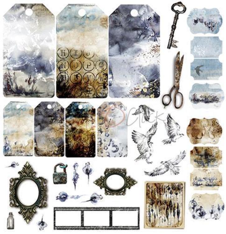 Craft O Clock Mixed Media Kit Beauty Restless