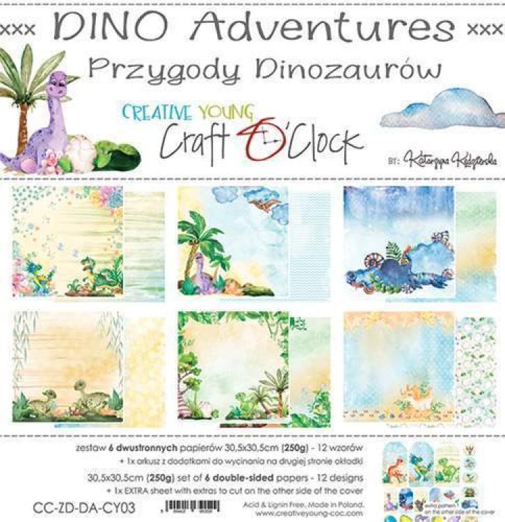 Craft O Clock 12x12 Creative Young Dino Adventures