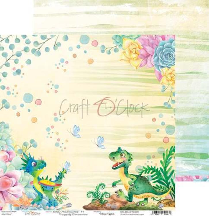 Craft O Clock 12x12 Creative Young Dino Adventures