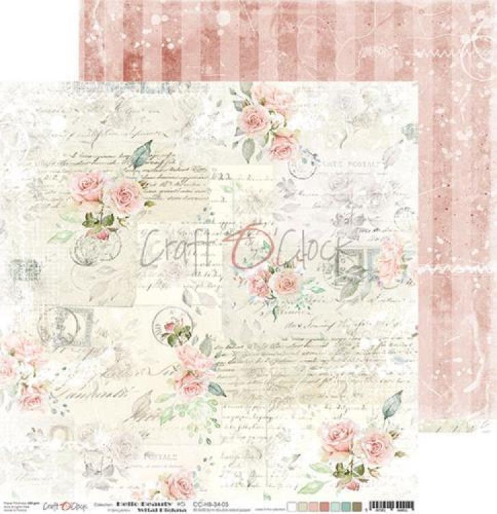 Craft O Clock Scrapbooking Kit Hello Beauty