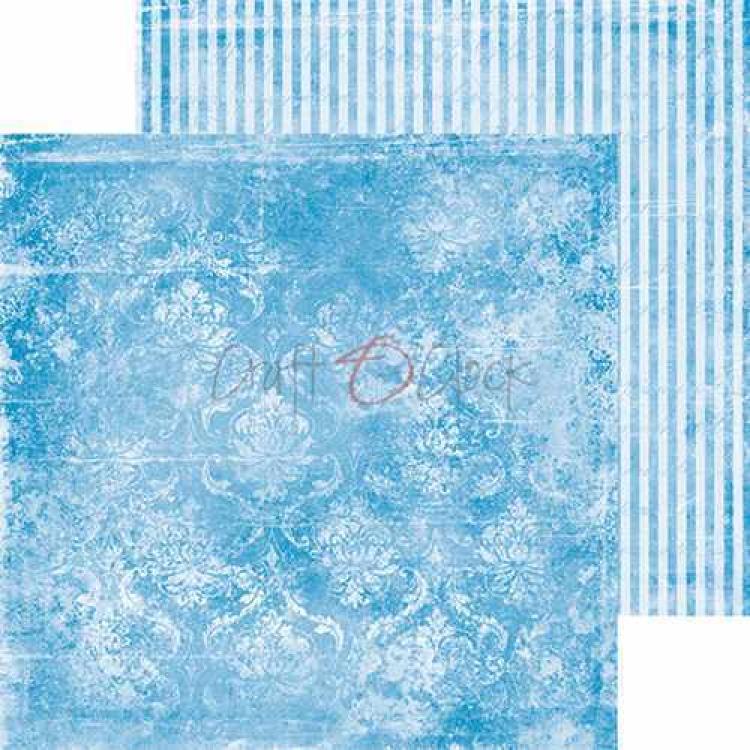 Craft O Clock 6x6 Paper Pad Basic Blue Mood #12