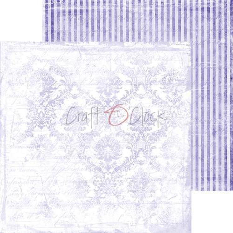 Craft O Clock 6x6 Paper Pad Basic 09 Lavender Mood