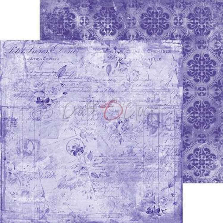 Craft O Clock 12x12 Paper Pad Basic Lavander Mood