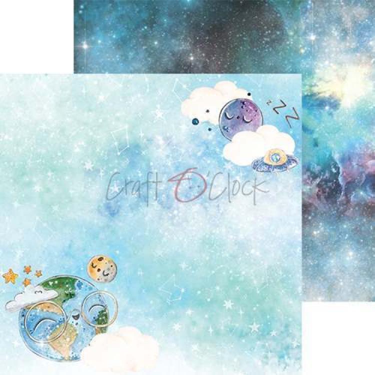 Craft O Clock 8x8 Paper Pad Cosmic Adventures