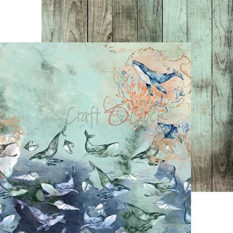 Craft O Clock 6x6 Paper Pad Ocean Deep