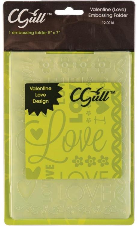 CGull Embossing Folder - Love