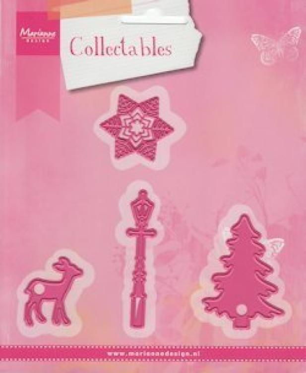 Marianne Design - Collectables Christmas Village Decoration Set