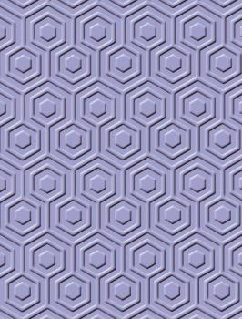 Craft Concepts Embossing Folder Hexagon Illusion