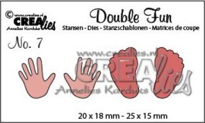 CREAlies Double Fun no.07 Hände und Füße