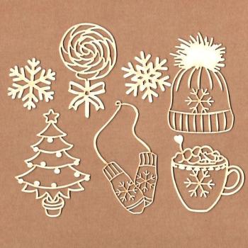 Chipboard Set Cozy Winter #4046