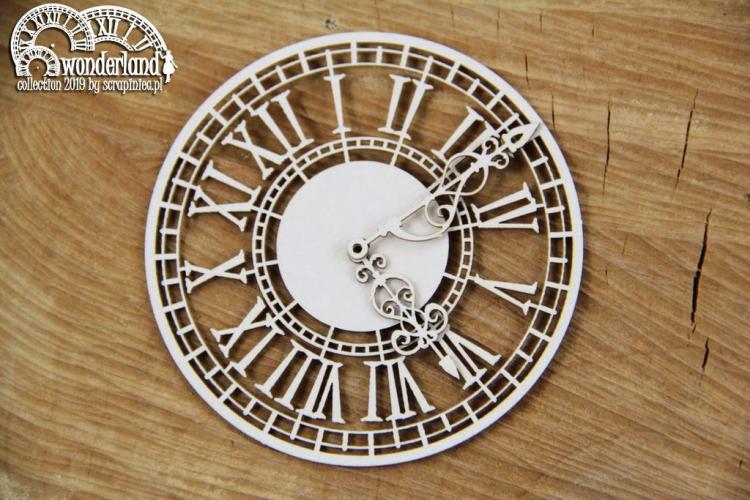 Chipboard Wonderland Clock 03 #5379