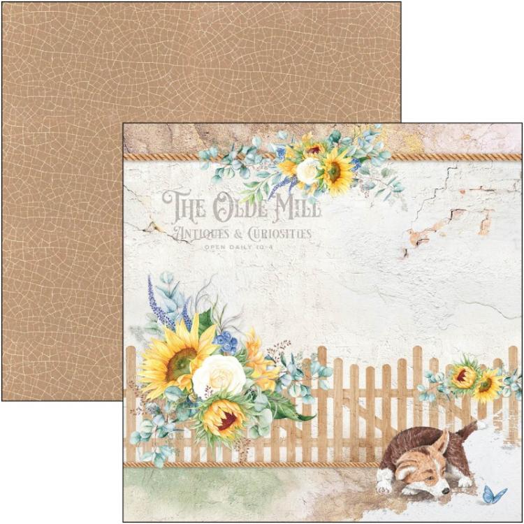 Ciao Bella 12x12 Paper Pad Farmhouse Garden CBPM063