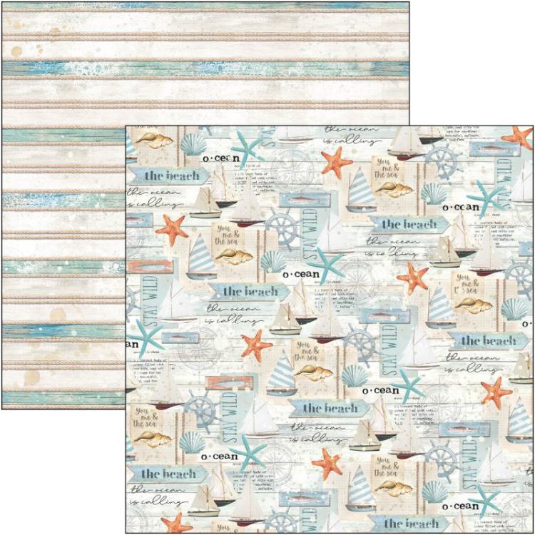 Ciao Bella 12x12 Patterns Pad Summer Breeze CBPT065