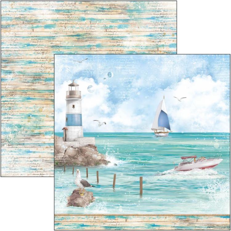 Ciao Bella 8x8 Paper Pad Summer Breeze #CBH065