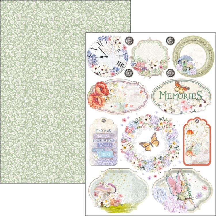 Ciao Bella A4 Creative Pad Enchanted Land CBCL064