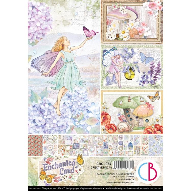 Ciao Bella A4 Creative Pad Enchanted Land CBCL064