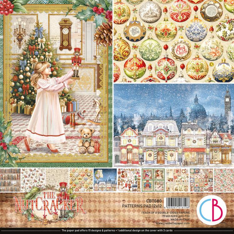 Ciao Bellla The Nutcracker 12x12 Patterns Pad CBT080