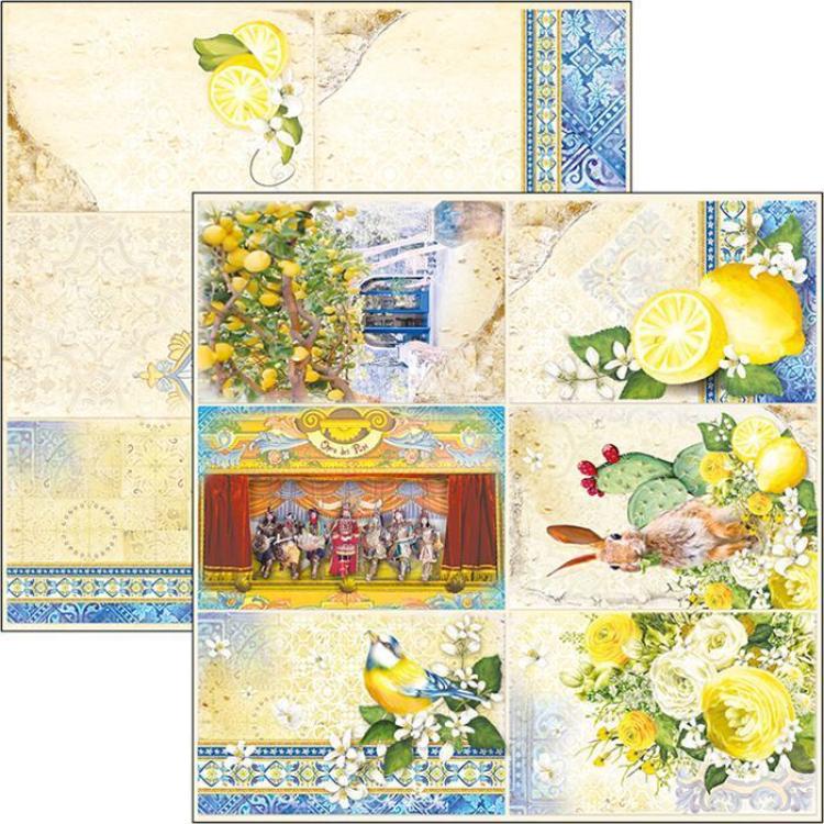 Ciao Bella 12x12 Paper Pad Sicilia #CBPM033