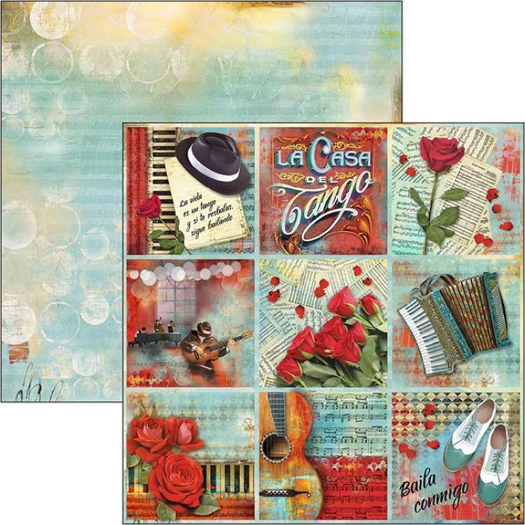 Ciao Bella 12x12 Paper Pad Tango #CBPM029