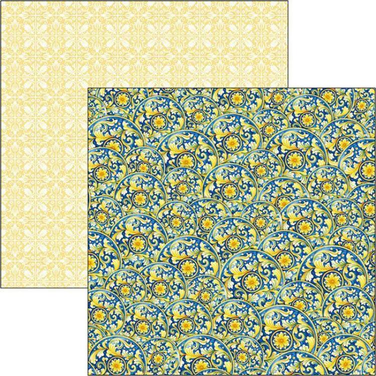 Ciao Bella 12x12 Patterns Pad Sicilia #CBT033