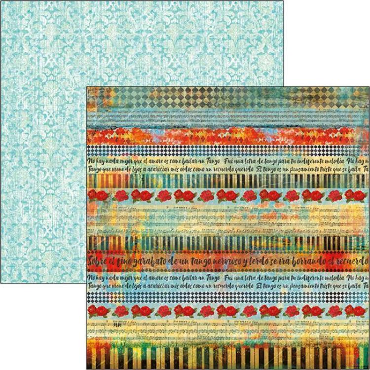 Ciao Bella 12x12 Patterns Pad Tango #CBT029