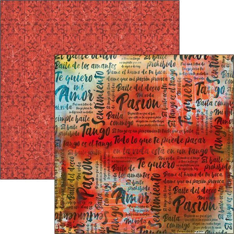 Ciao Bella 12x12 Patterns Pad Tango #CBT029