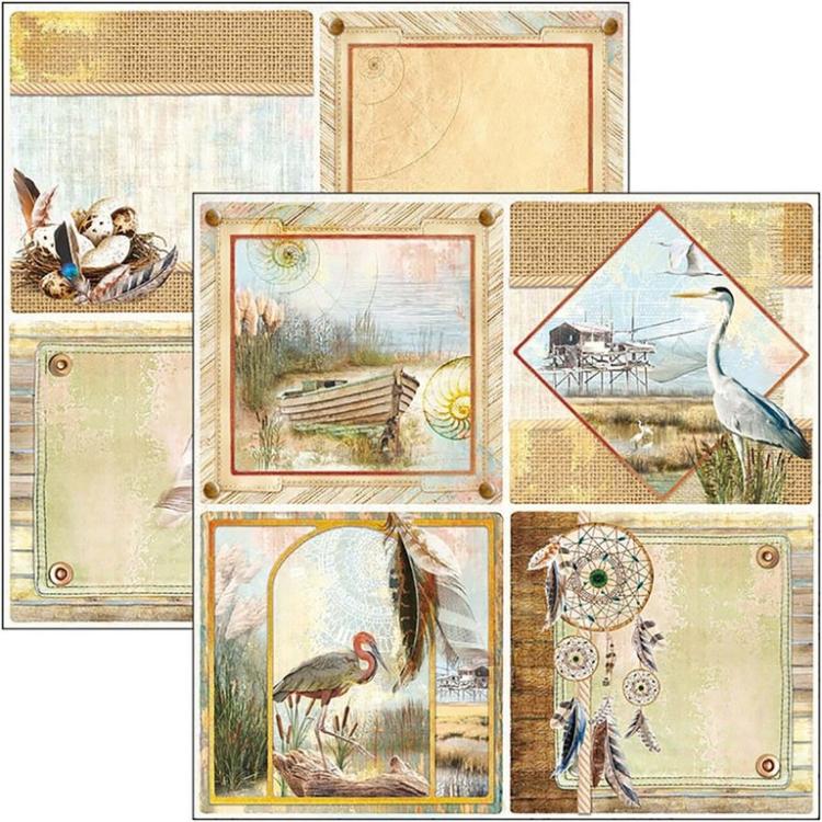 Ciao Bella Paper Sheet Delta Cards #CBSS137