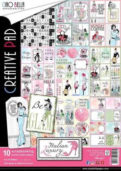 Ciao Bella Scrapbooking Creative Pad Italian Luxury #CBC009