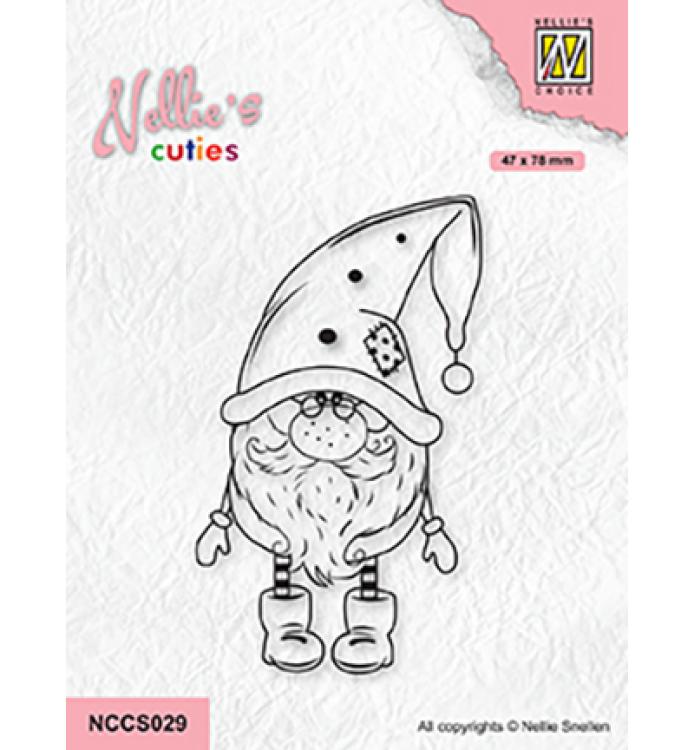 Clear Stamp Christmas Gnome NCCS029