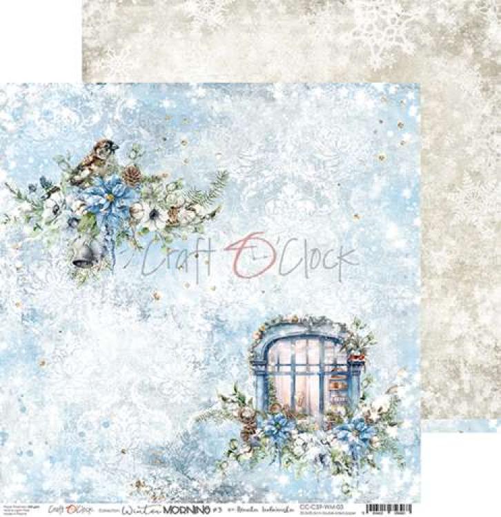 Craft O Clock 12x12 Paper Pad Winter Morning